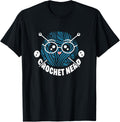 Crochet Nerd Funny Crocheting Novelty Yarn Lover