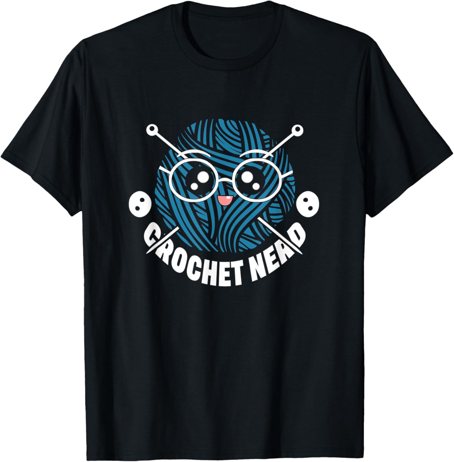 Crochet Nerd Funny Crocheting Novelty Yarn Lover