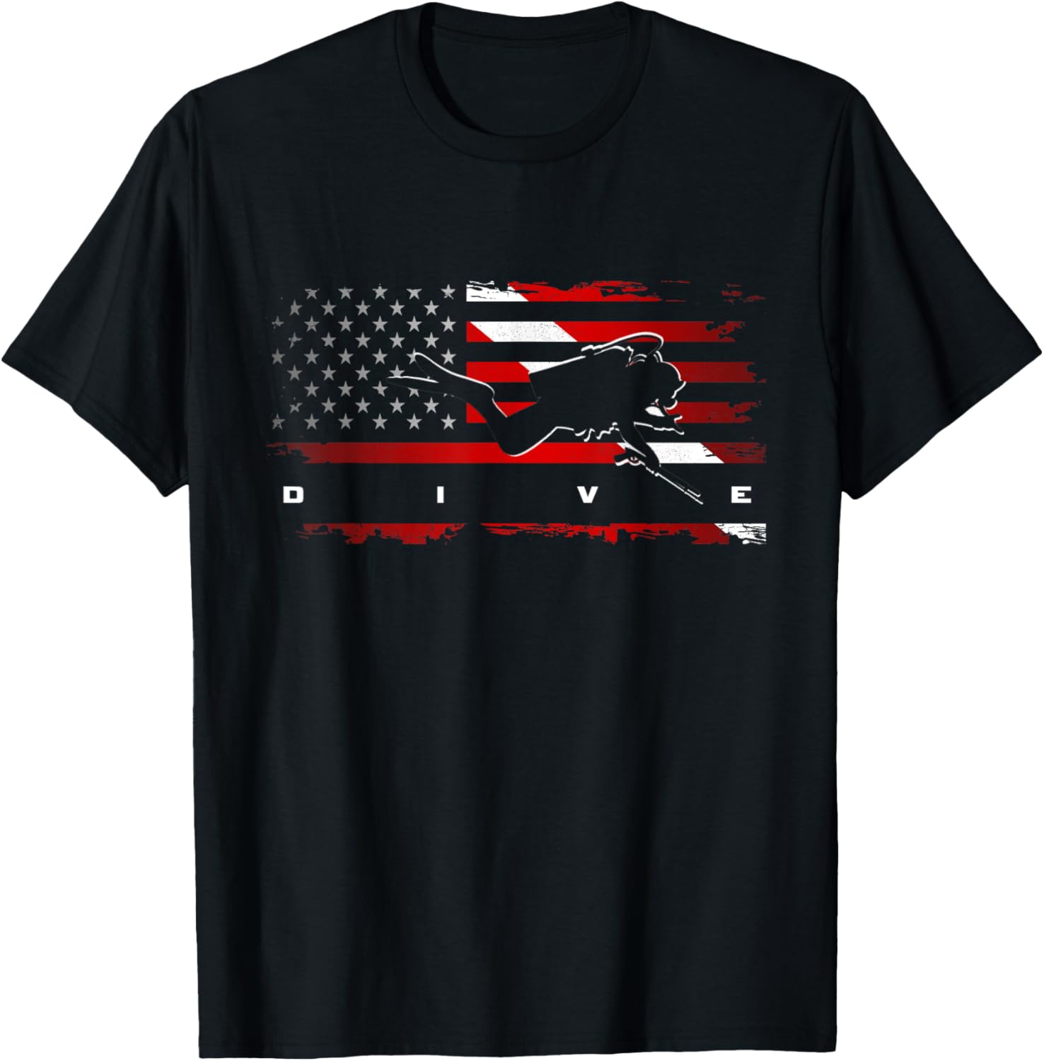American Flag Scuba Diving Apparel Scuba Diving