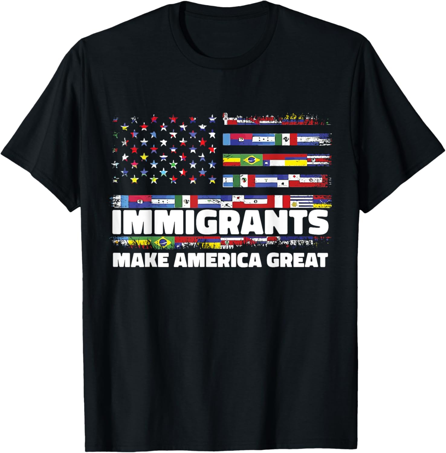 Immigrants Make America Great Immigrants Mexico Usa Flag