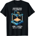 Grinding Filament 3D Printer Pixel Art Design
