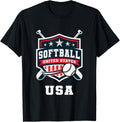 Softball Usa Support The Team Usa Flag