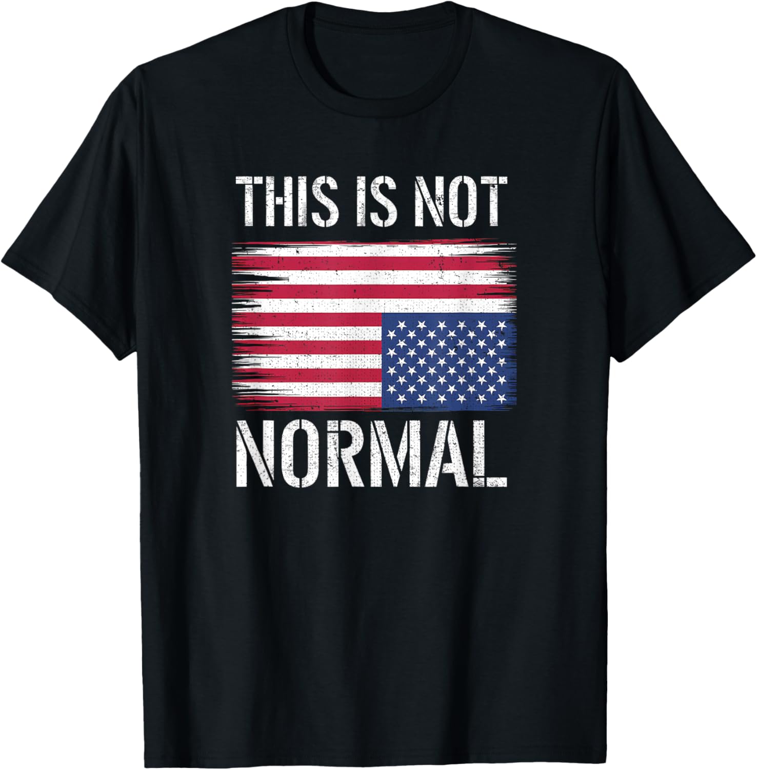 This Is Not Normal Upside Down American Flag