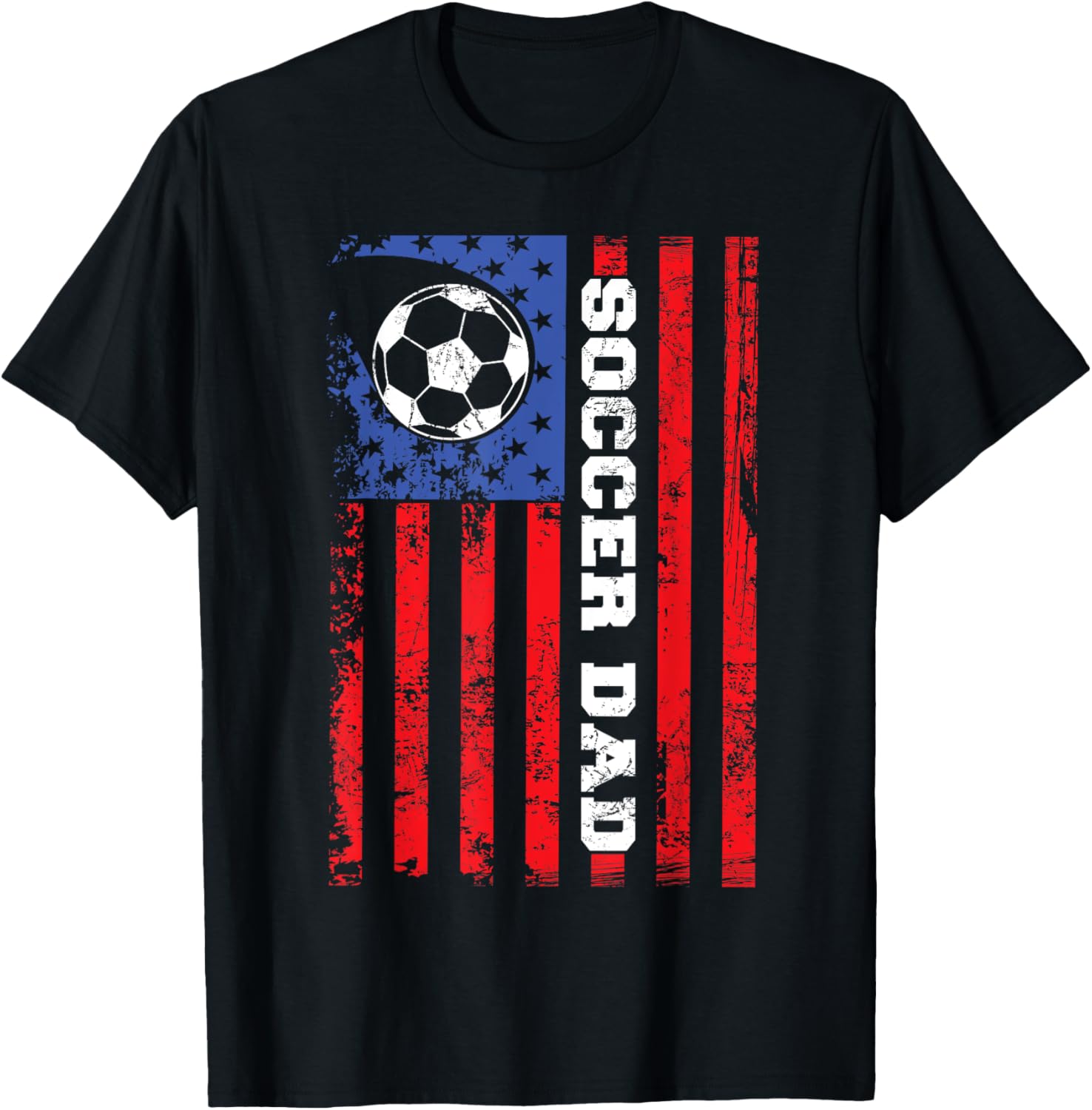 Soccer Dad Usa Flag All American Fathers