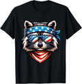 Patriotic Raccoon 4Th Of July American Flag Trash Panda