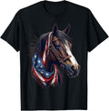 Usa 4Th Of July Horse On Patriotic American Horse
