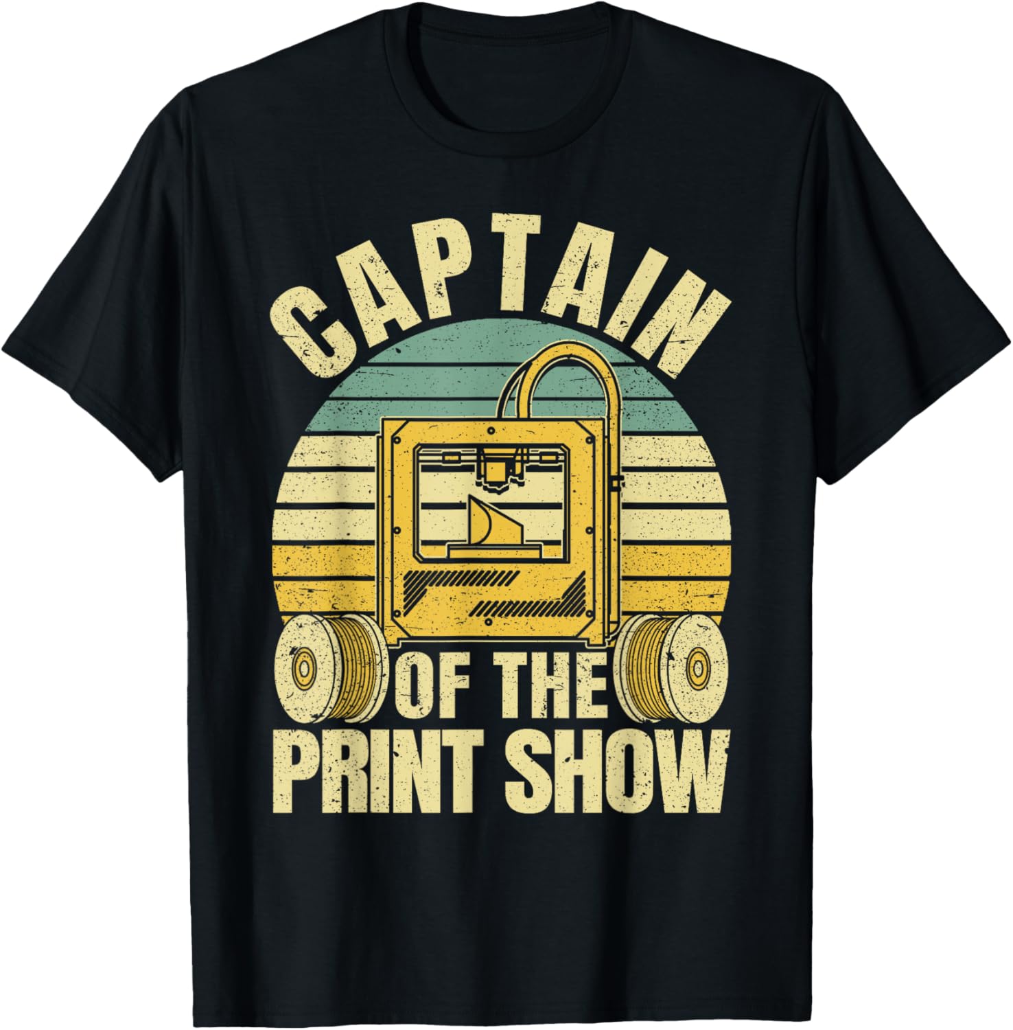 Captain Of Print Show 3D Printing Retro 3D Printer