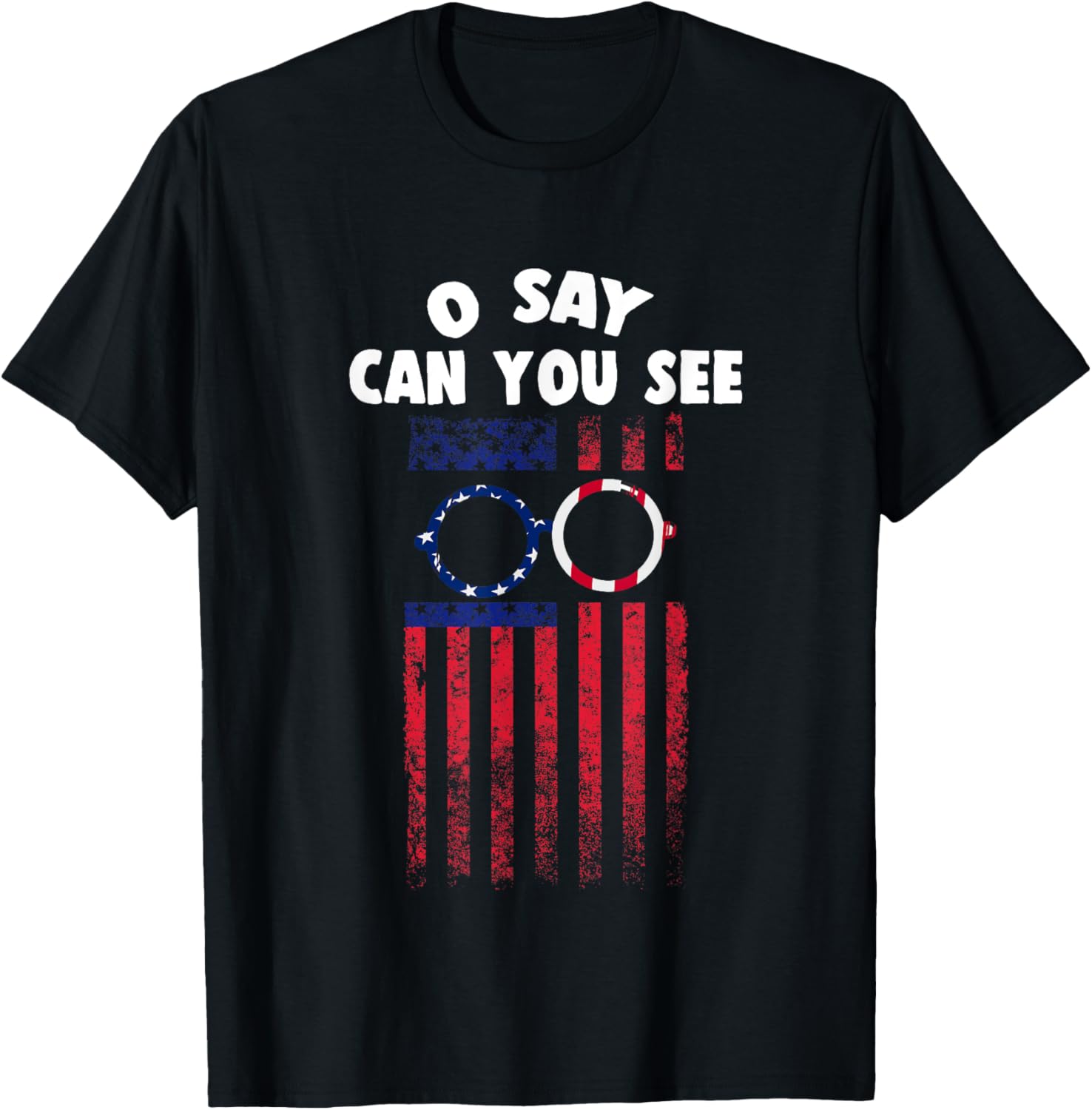 Usa American Flag Optician Ophthalmologist Eyeglasses Optics