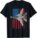 A Patriotic Navy F 14 Tomcat And The American Flag