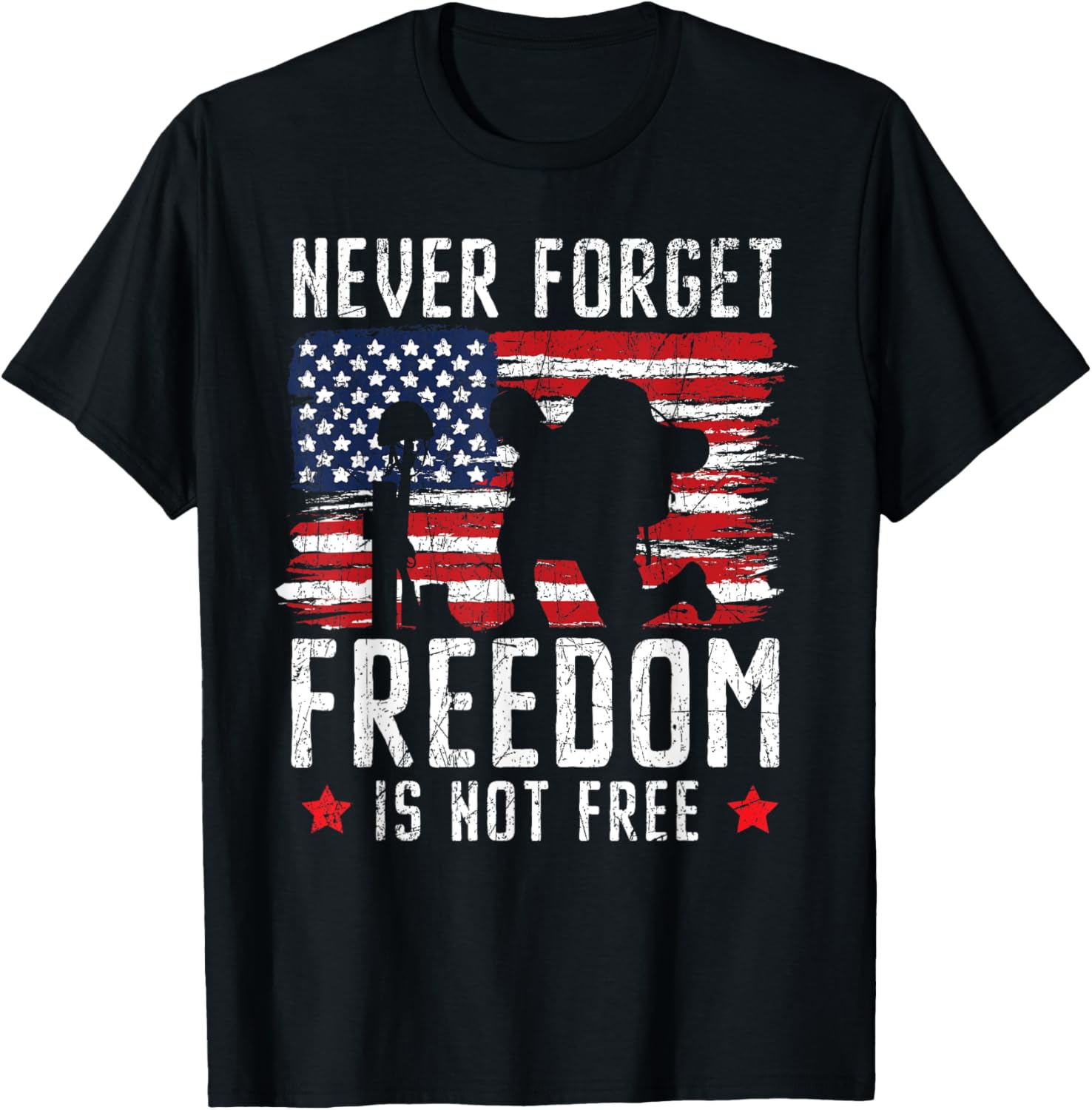 Never Forget Freedom Is Not Free Usa American Memorial Day