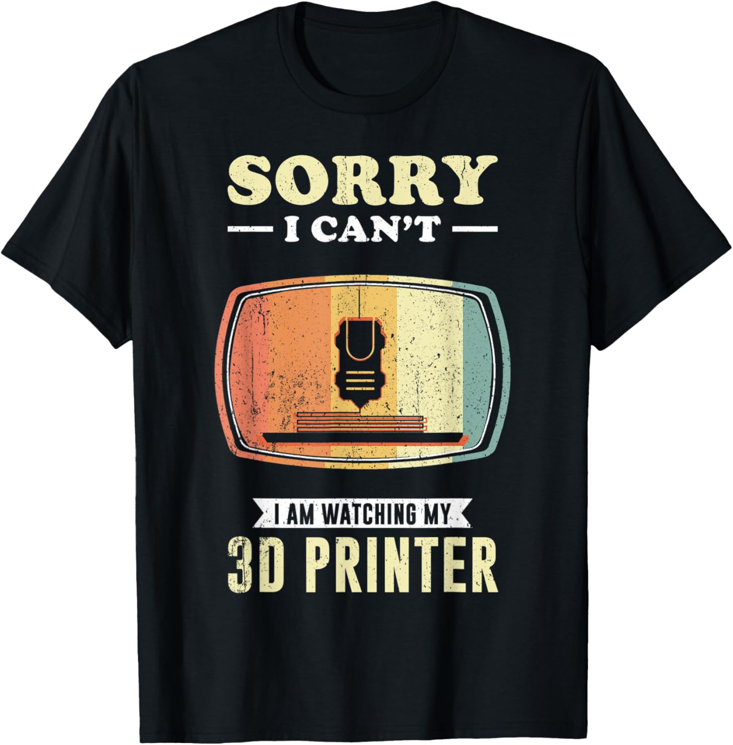 3D Printer Nerd Geek Modelling Men Women Technology