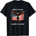 Patriotic American Flag Bald Eagle Soldier 4Th Of July