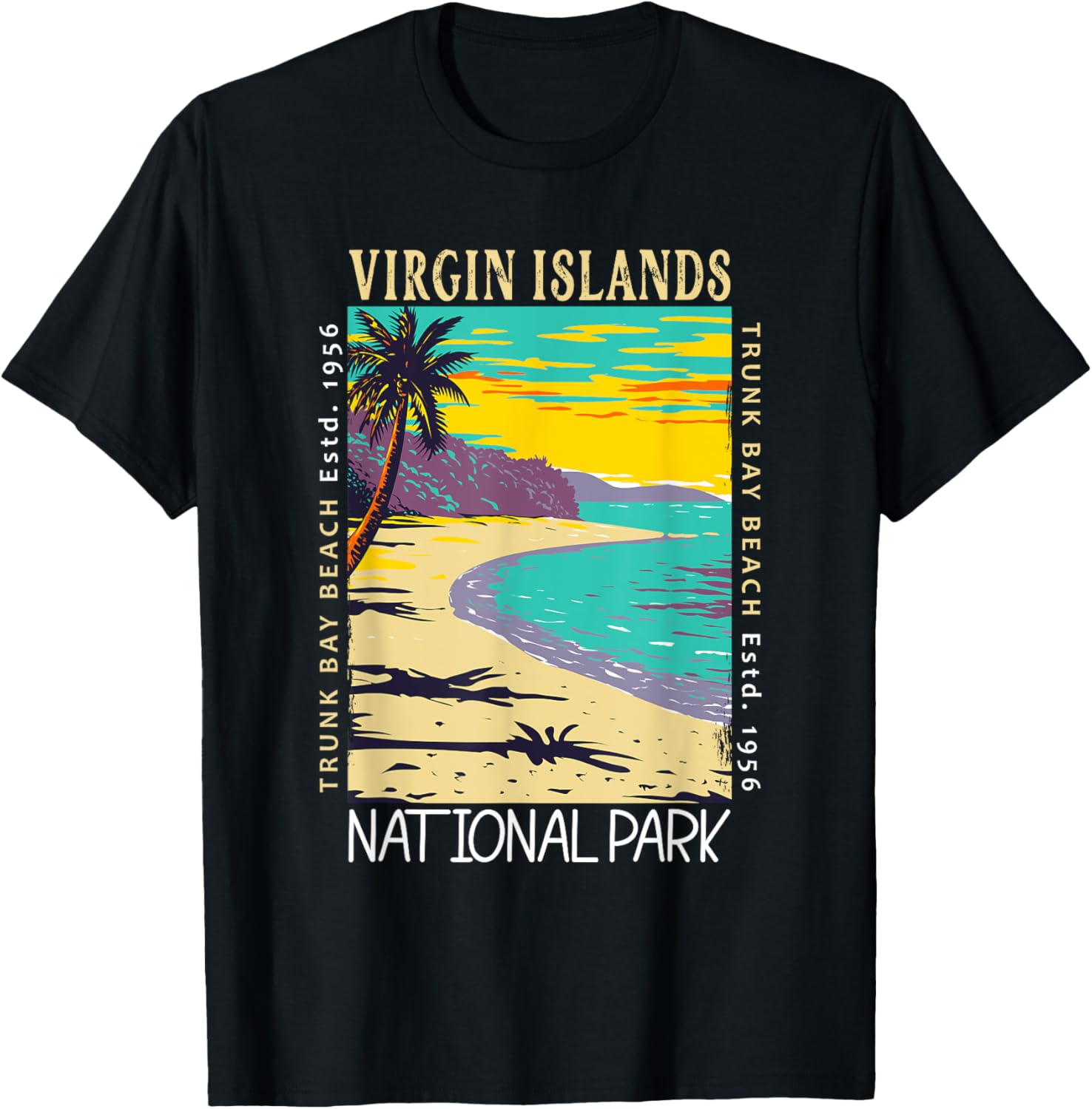 Virgin Islands National Park Distressed Vintage