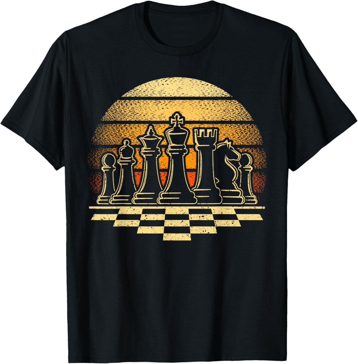 Chess Sunset Vintage