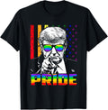 Trump Lgbt Rainbow Sunglasses American Flag Gay Pride Month