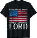 Christian American Nation Usa Flag Bible Patriotic Prayer