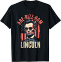 Abe Rizz Ham Lincoln 4Th Of July Patriotic Usa Flag Fun