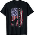 Vintage Usa Flag Rottweiler Dog Rottie Lover Silhouette