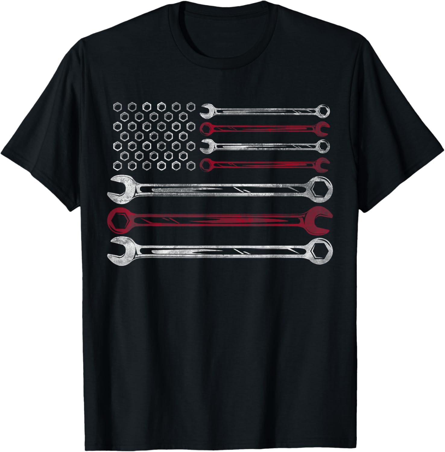 Patriotic Mechanic Flag American Car Repairman Gift Usa Flag