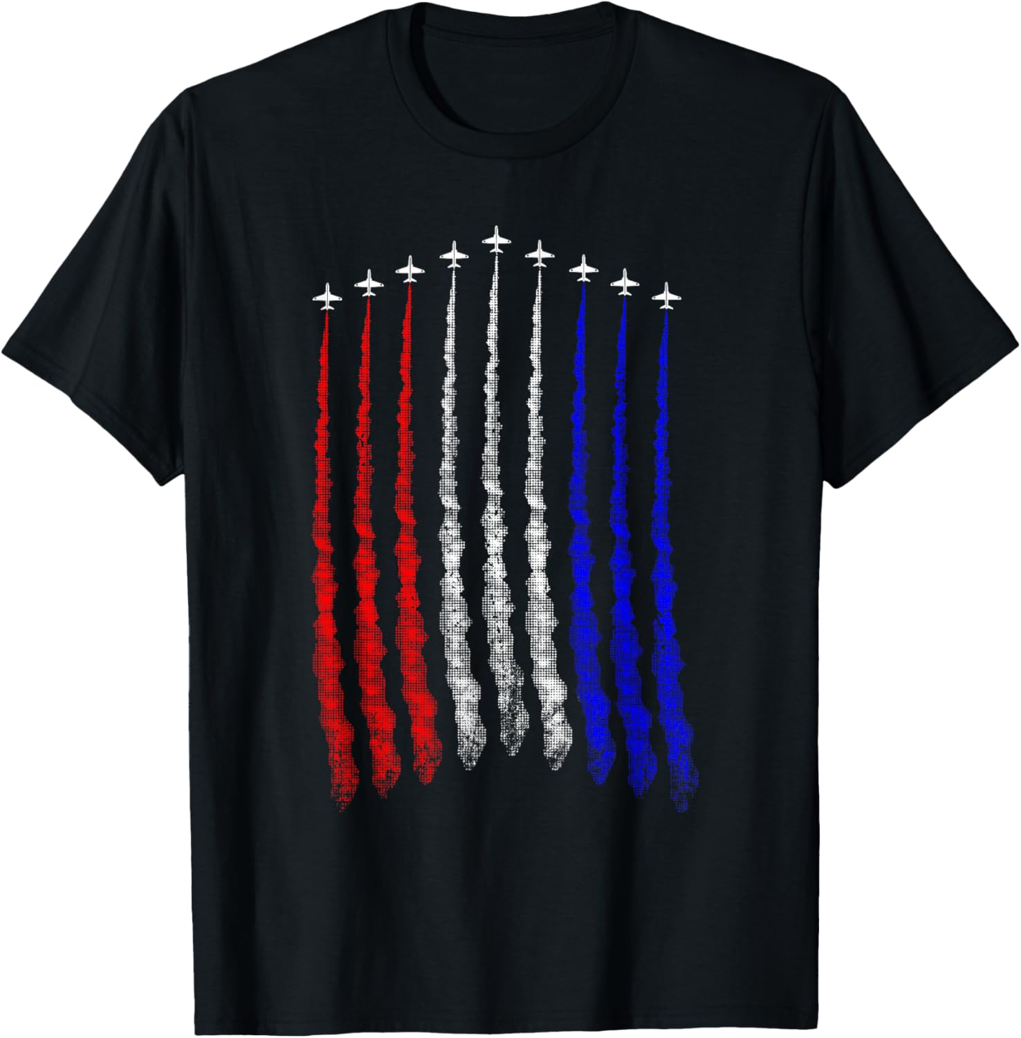 Red White Blue Air Force Flyover