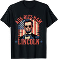 Abe Rizz Ham Lincoln 4Th Of July Patriotic Usa Flag