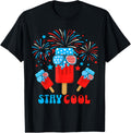 Stay Cool Ice Pop 4Th July Patriotic American Flag