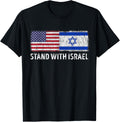 I Stand With Israel Usa Israeli Flag Jewish