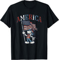 Disney Mickey Mouse With American Flag Usa Fourth Of July