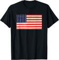 Usa Flag Basic For Men Women And Kids Us Patriotic Simple