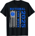 National Ems Week 2025 Usa Flag Emergency Medical Services