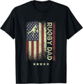 Usa American Flag Rugby Dad