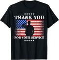 Thank You For Your Service Usa Flag Veterans Memorial Day