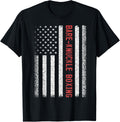 Bare Knuckle Boxing American Flag 4Th Of July T Shirtblacksmall