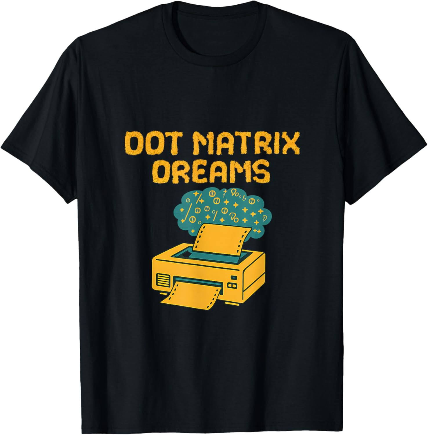 Dot Matrix Dreams 90S Retro Tech Graphic Print