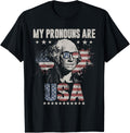 4Th Of July My Pronouns Are Usa Flag For Men Women Kids