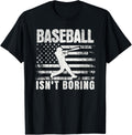 Baseball Isnu2019T Boring Usa Flag