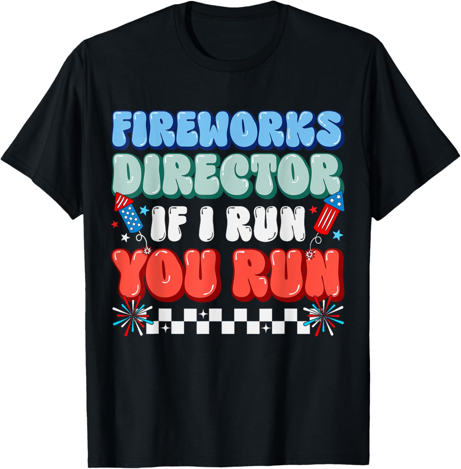 Funny 4Th Of July Mens Boys Women Fireworks Director Usa