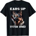 Usa Flag With German Shepherd