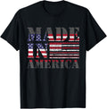 Made In America Born And Raised American Flag