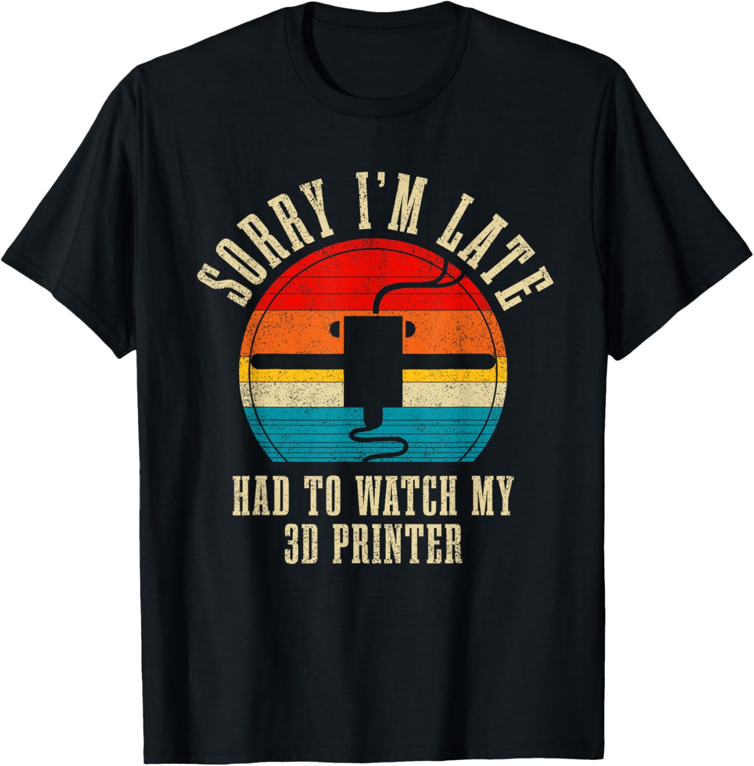Vintage 3D Printer Design 3D Printing Printer Funny