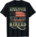 American Us Flag Constitution Of The Usa Needs To Be Reread