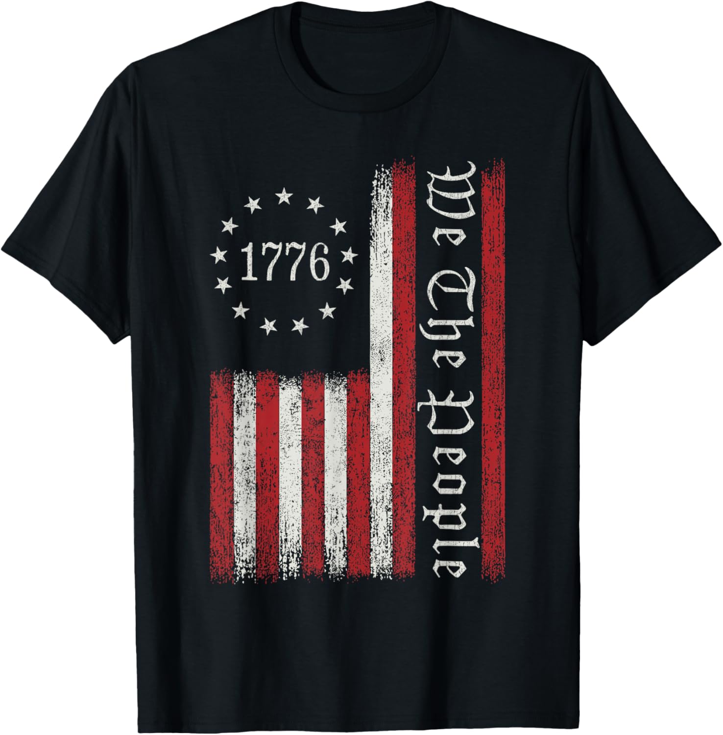 We The People 1776 Patriotic Usa American Flag 4Th Of July