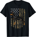 Camo American Flag Doberman Pinscher 4Th Of July Usa