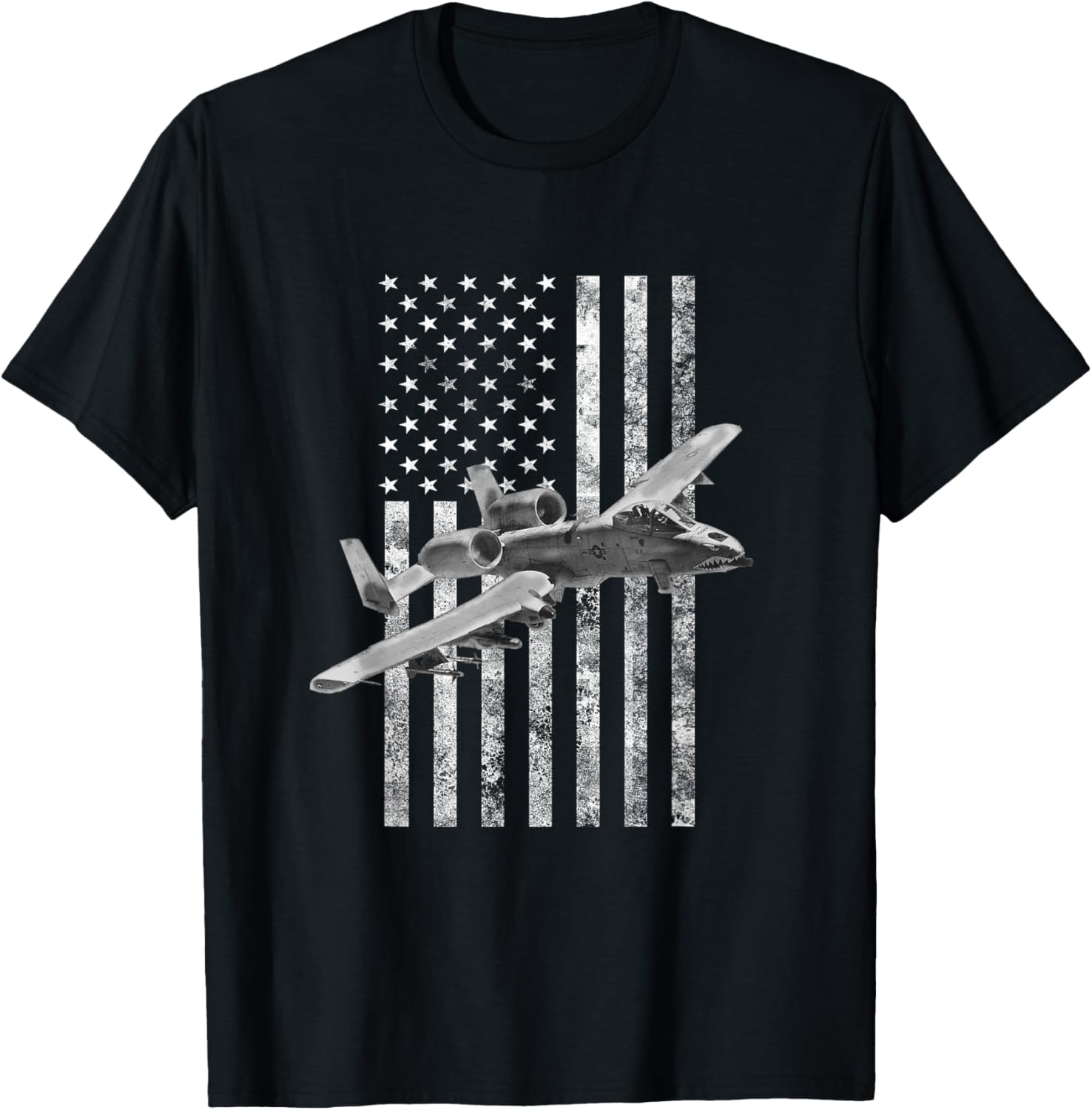 A 10 Thunderbolt Ii American Flag A 10 Warthog T Shirt