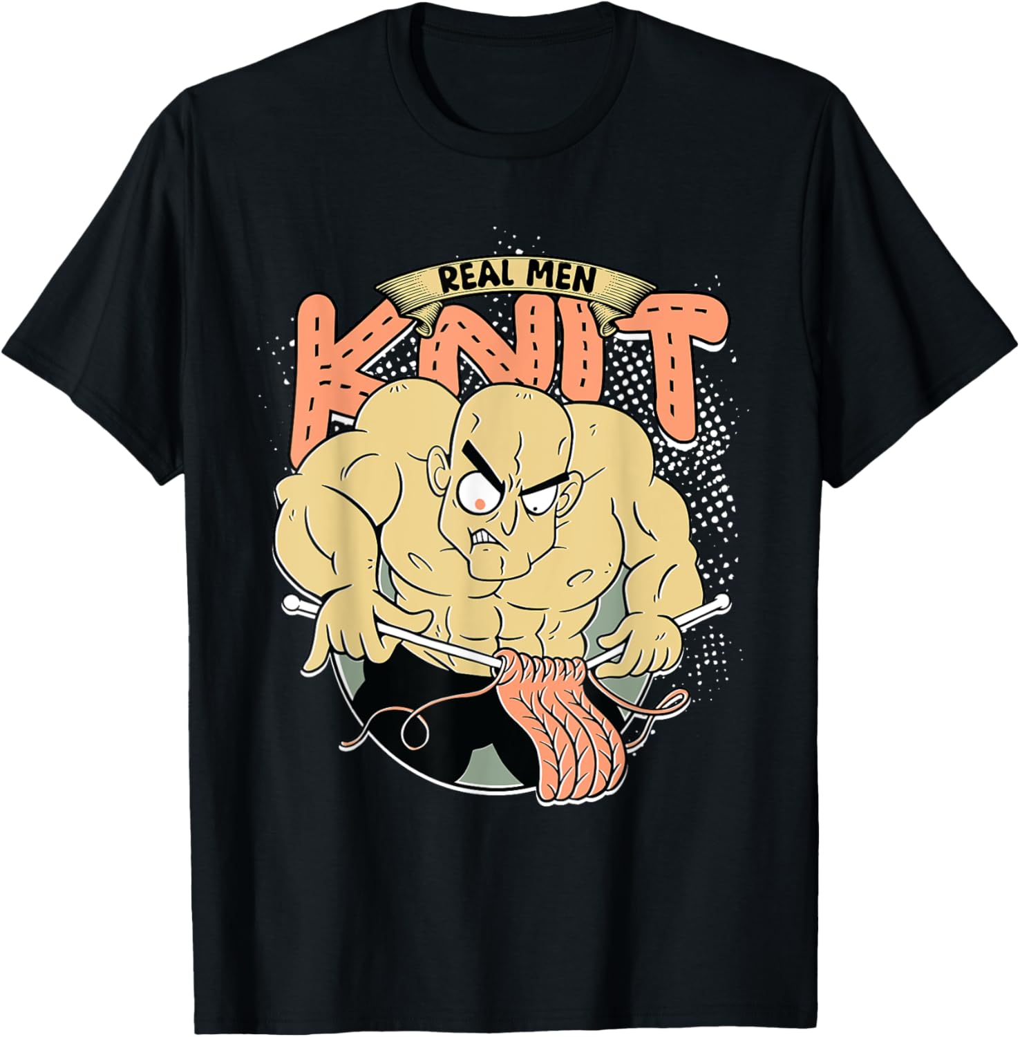Knitting Yarn Knitter Real men knit