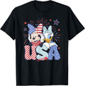 Disney Mickey Friends 4Th Of July Usa Minnie Daisy Retro