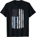Pappy American Flag Tee Fathers Day Grandpa Gift