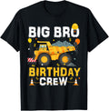 Big Brother Birthday Crew Matching Construction Birthday Boy Design 77