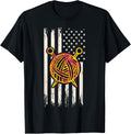American Flag & Crocheting or Knitting Yarn Kit Graphic Women Men