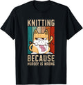 Knitting because murder is wrong - Yarn Wool Crocheting